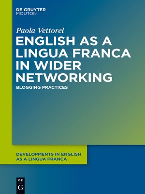 cover image of English as a Lingua Franca in Wider Networking